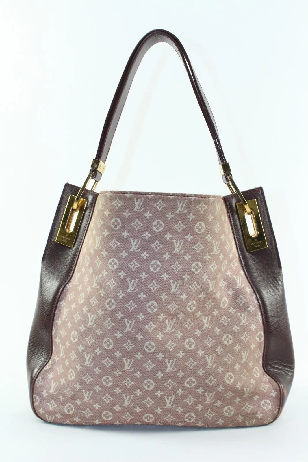 LOUIS VUITTON Rendez-Vous Idylle Hobo Denim Canvas Bordeaux 5LK0104K