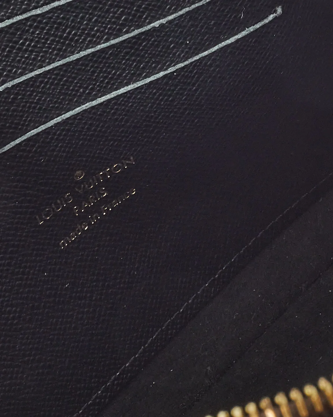 Louis Vuitton Reverse Monogram Canvas Double Zip Pochette