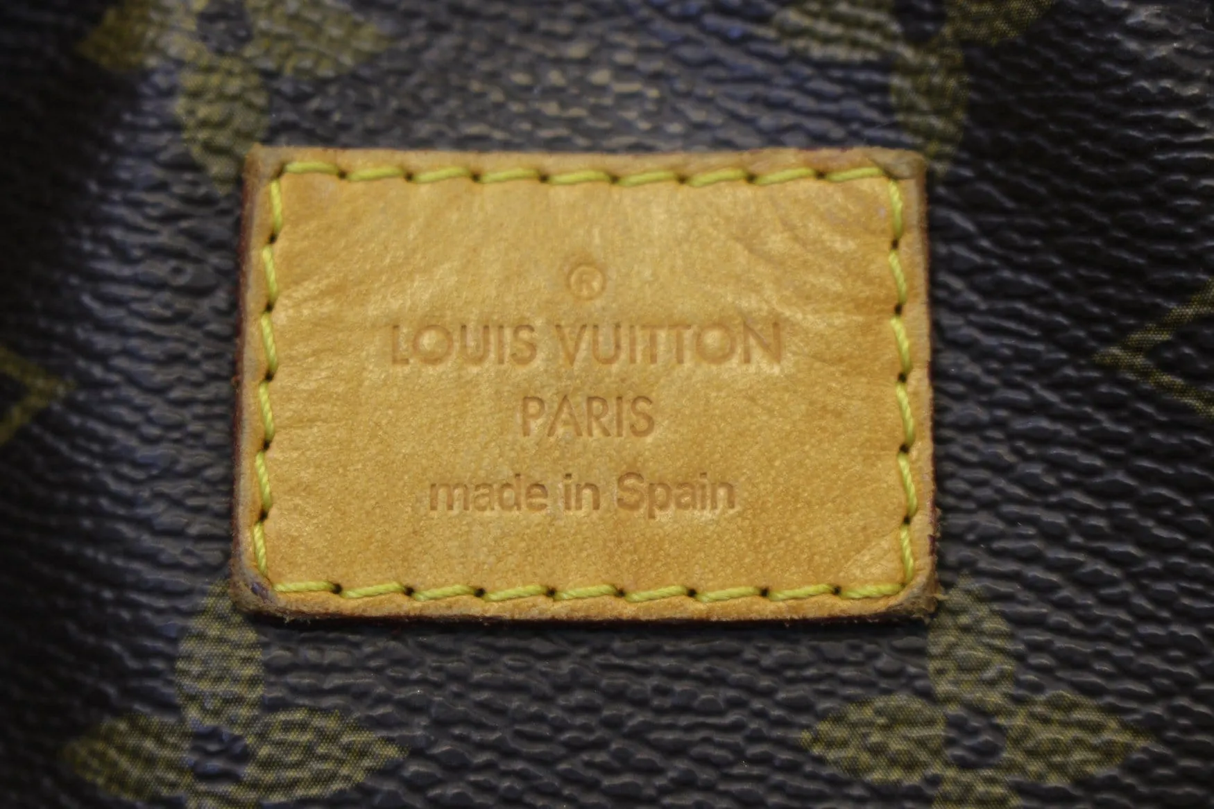 LOUIS VUITTON Shoulder Bag used Monogram Canvas Sully PM