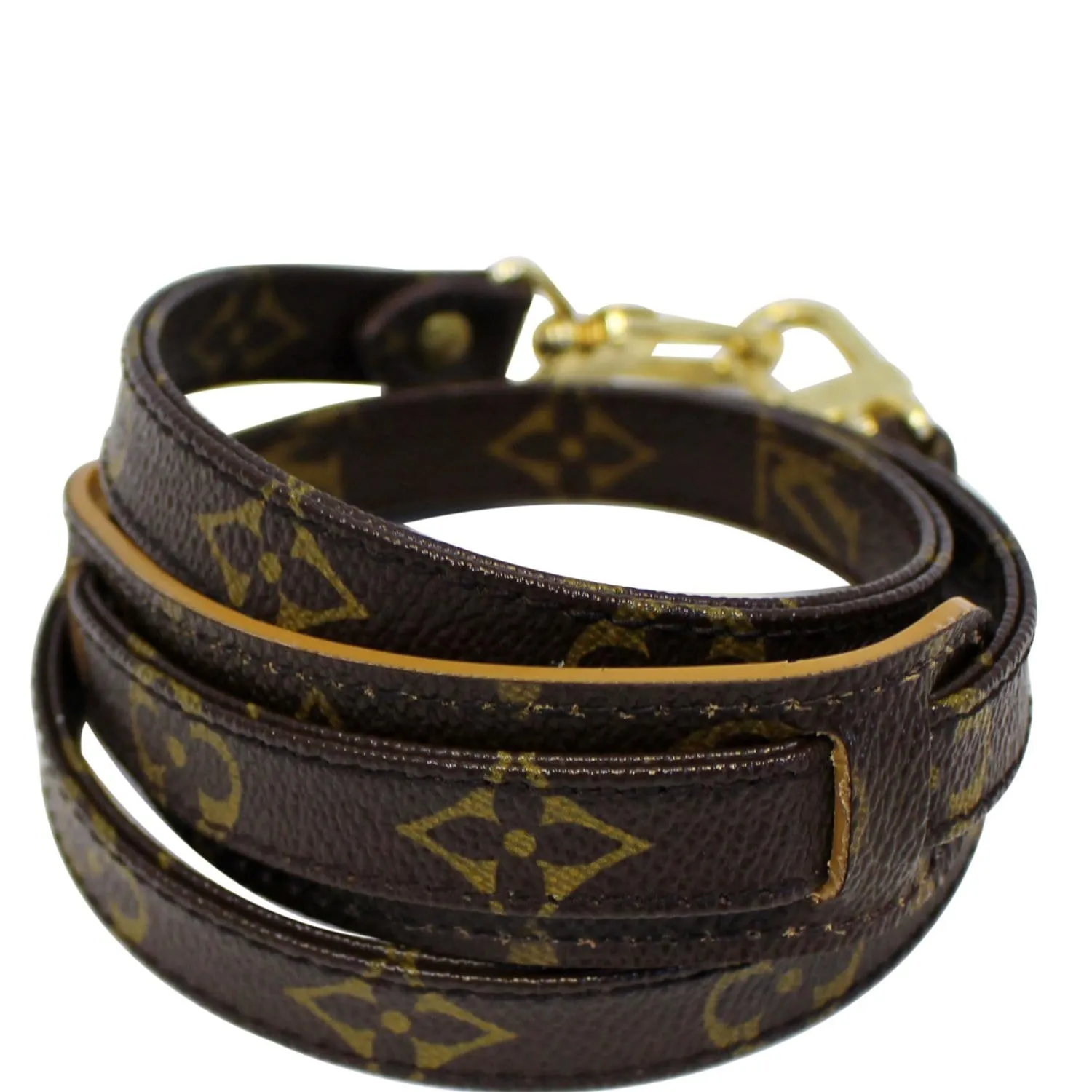 LOUIS VUITTON Shoulder Strap For Metis and Similar Monogram Canvas Brown