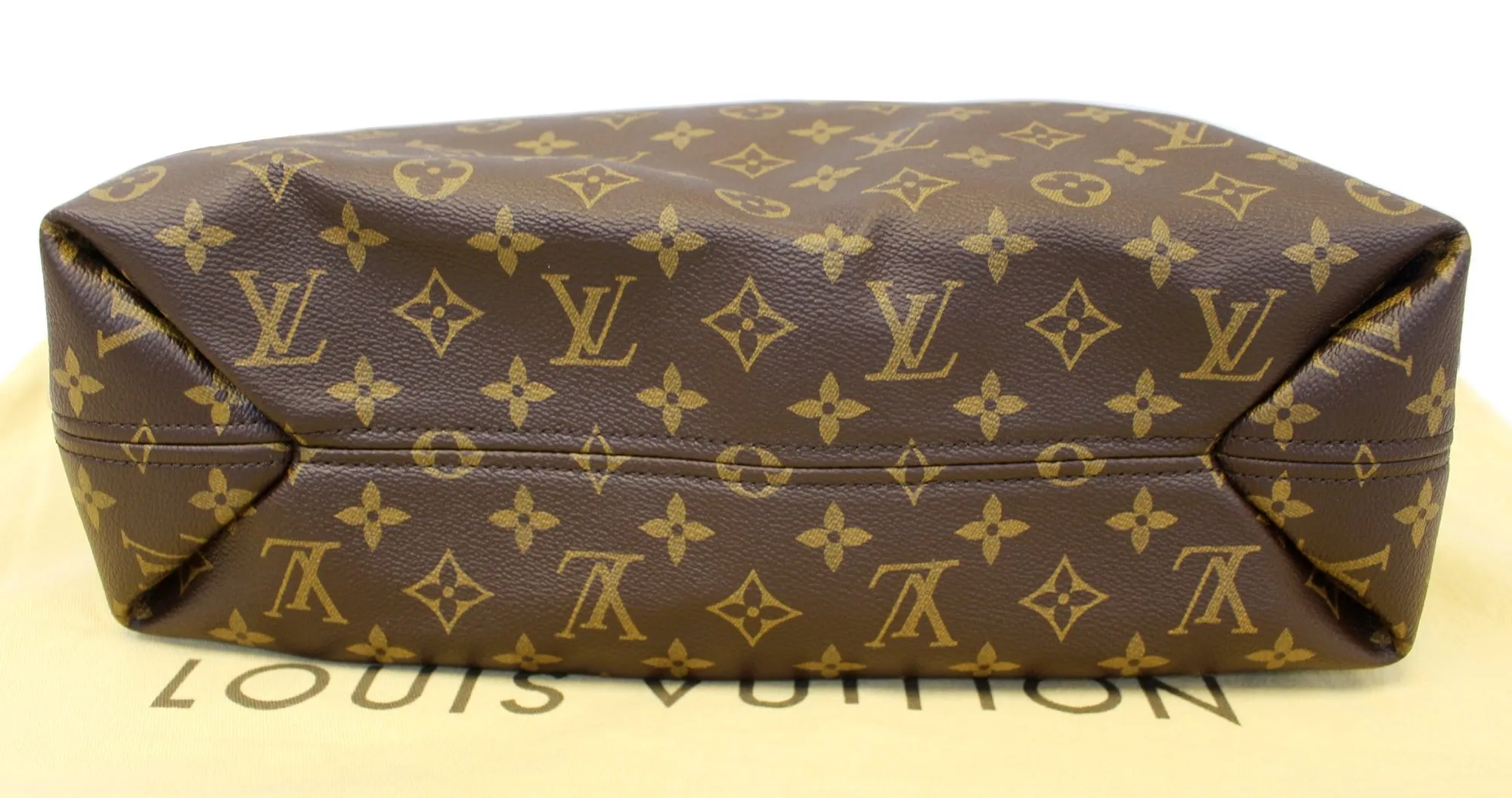 LOUIS VUITTON Sully MM Monogram Canvas Brown Shoulder Bag
