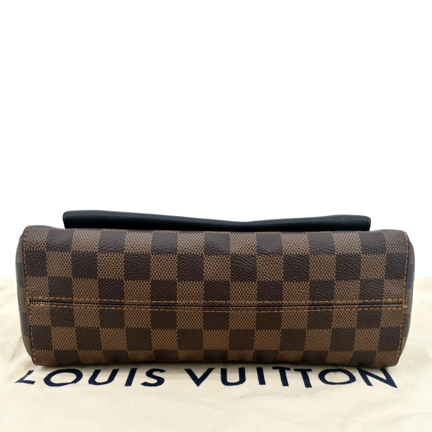 LOUIS VUITTON Vavin PM Damier Ebene Crossbody Bag Brown