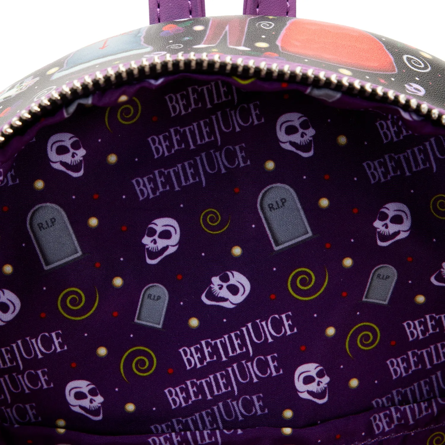 Loungefly Beetlejuice Icons Mini Backpack