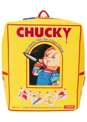 Loungefly Childs Play Chucky Box Backpack Yellow