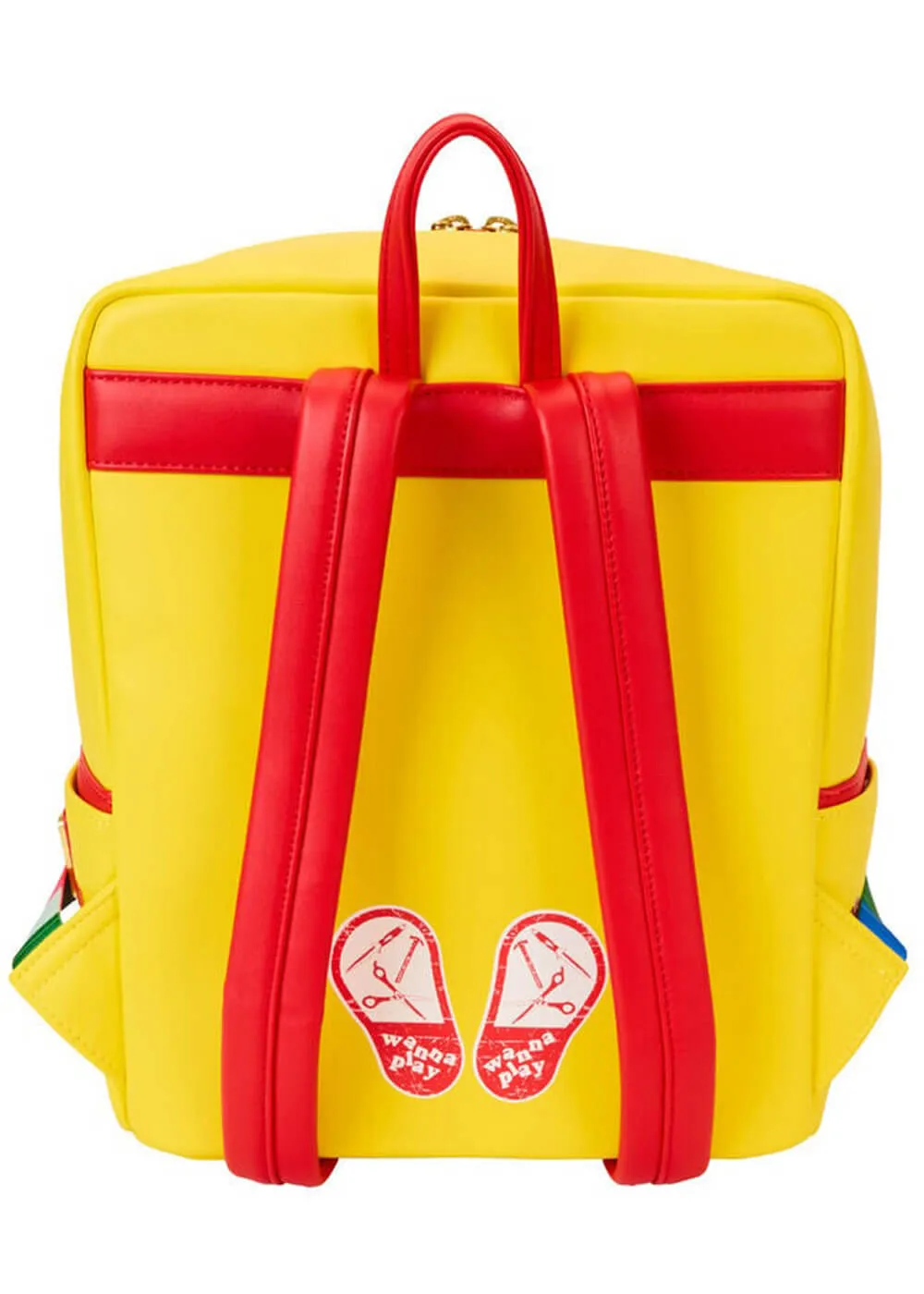Loungefly Childs Play Chucky Box Backpack Yellow