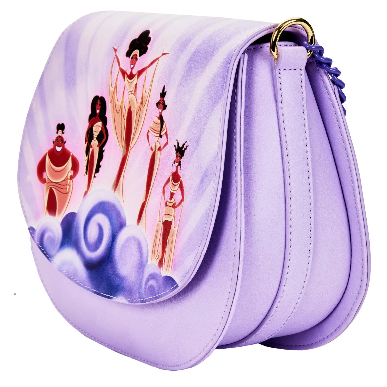 Loungefly Disney Hercules Muses Clouds Crossbody Bag