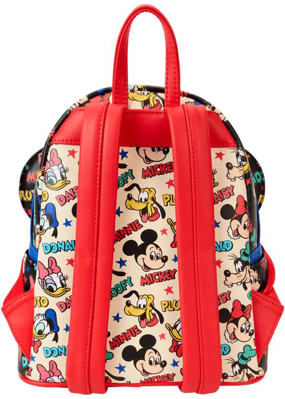 Loungefly Disney Mickey and Friends Classic Ear Holder Backpack With Headband