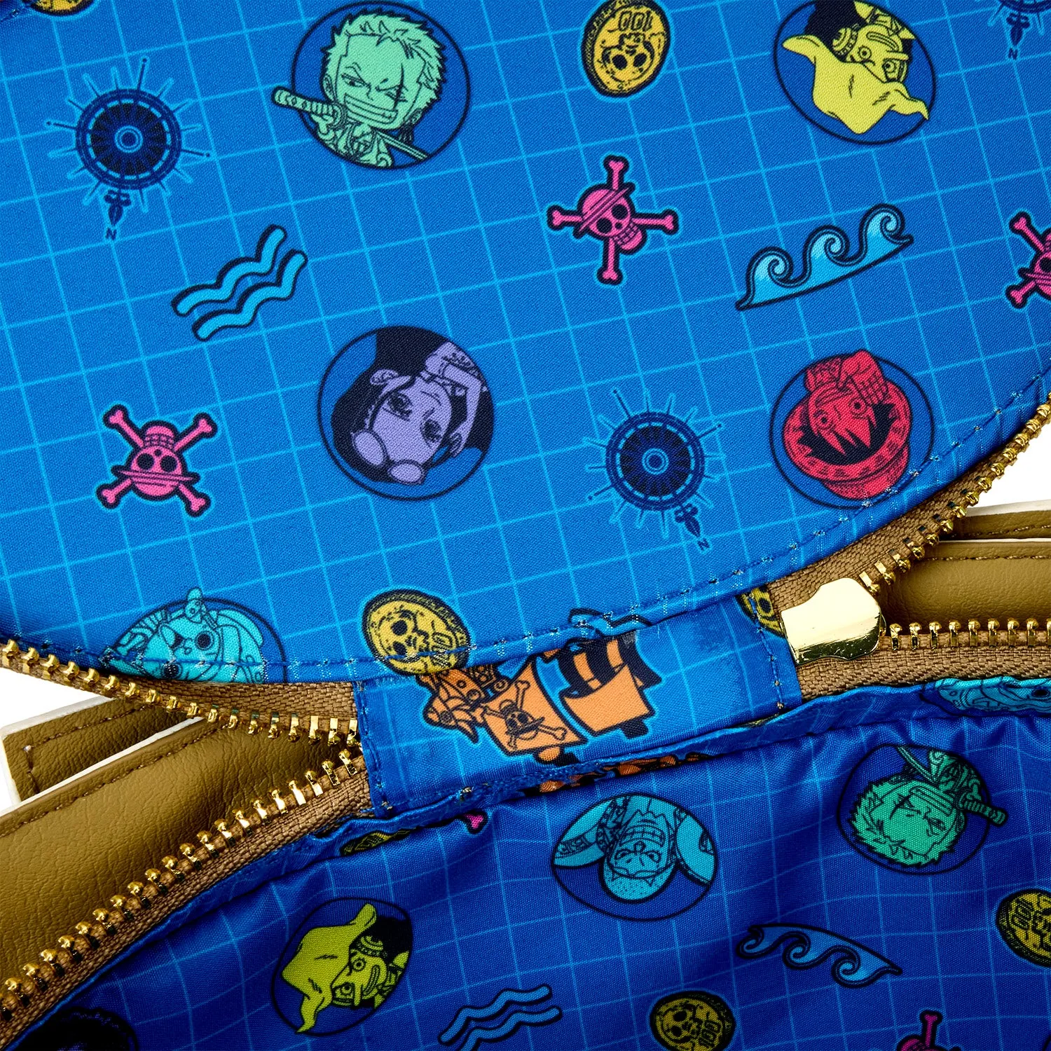 Loungefly One Piece Sunny Figural Crossbody Bag