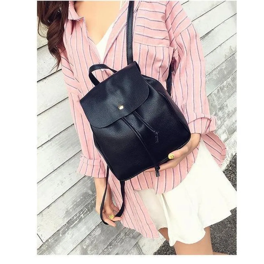 <bold>Fashion Backpack  <br>Vegan-Leather