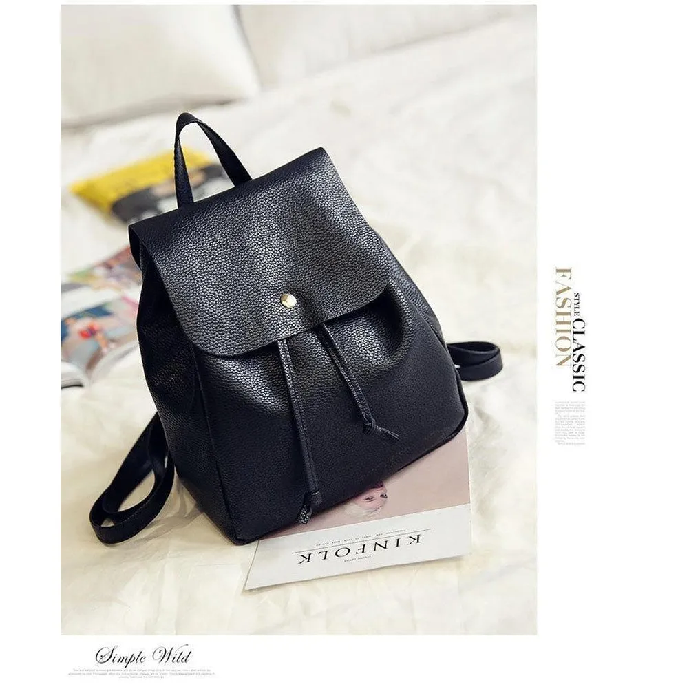<bold>Fashion Backpack  <br>Vegan-Leather