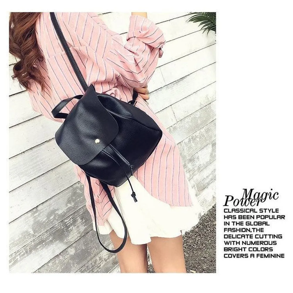 <bold>Fashion Backpack  <br>Vegan-Leather