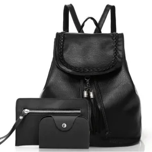 <bold>Fashion Backpack <br>Vegan-Leather