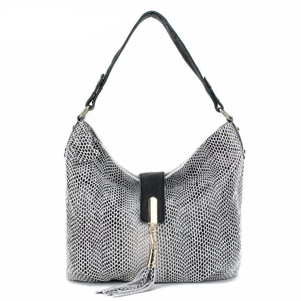 <bold>Hobo / Tote Bag <br>Genuine-Leather
