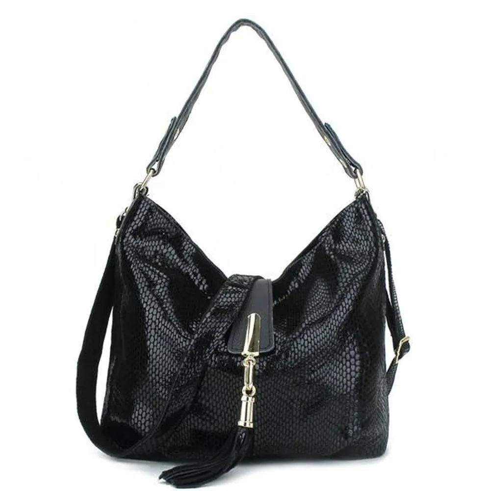 <bold>Hobo / Tote Bag <br>Genuine-Leather