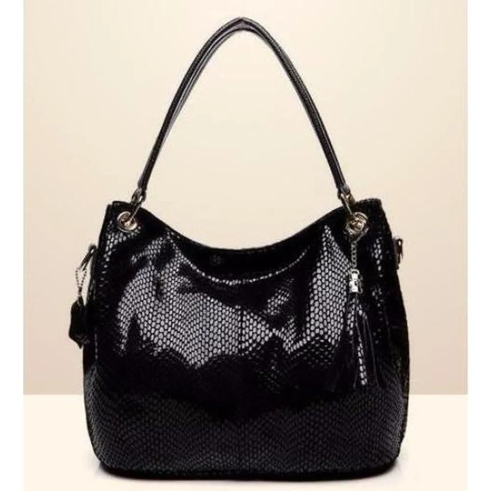 <bold>Hobo / Tote Bag <br>Genuine-Leather