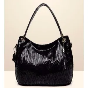 <bold>Hobo / Tote Bag <br>Genuine-Leather