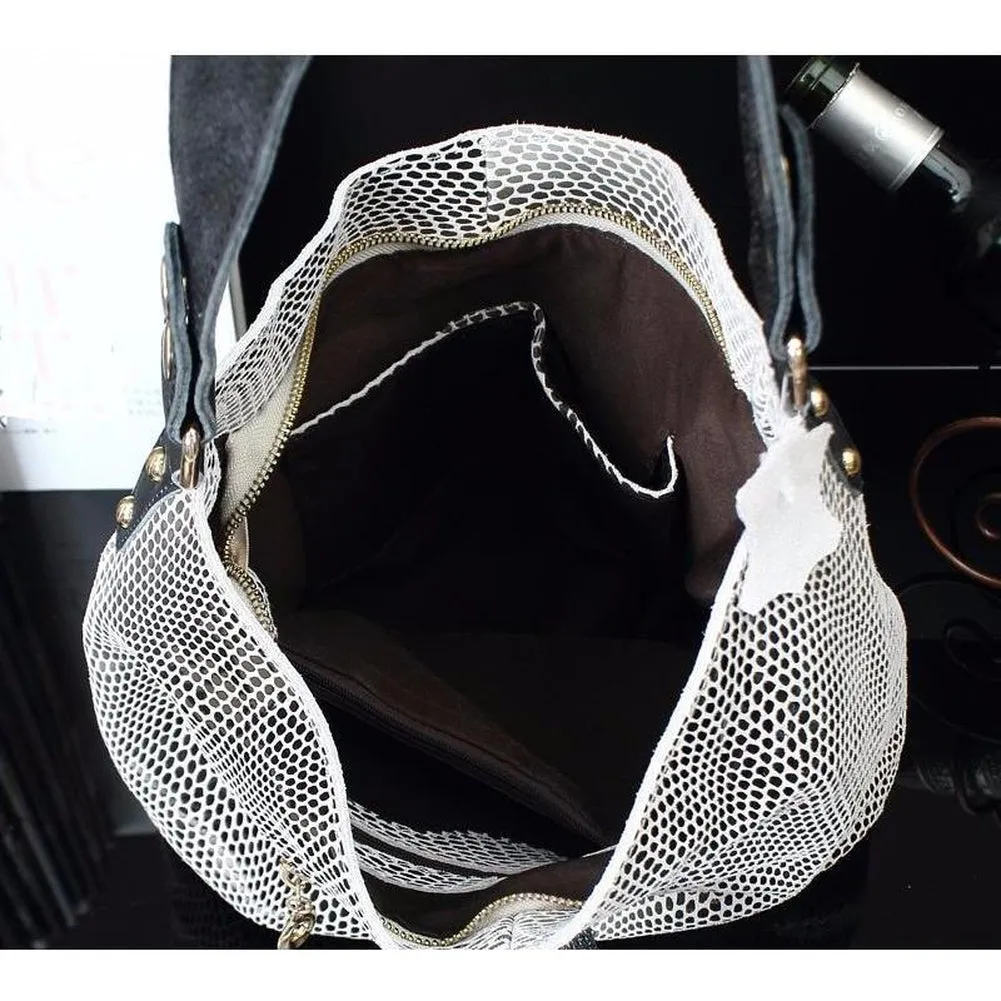 <bold>Hobo / Tote Bag <br>Genuine-Leather