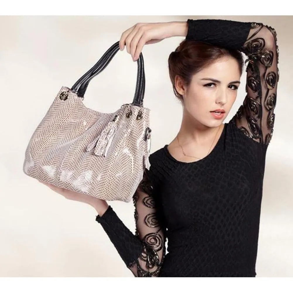<bold>Hobo / Tote Bag <br>Genuine-Leather