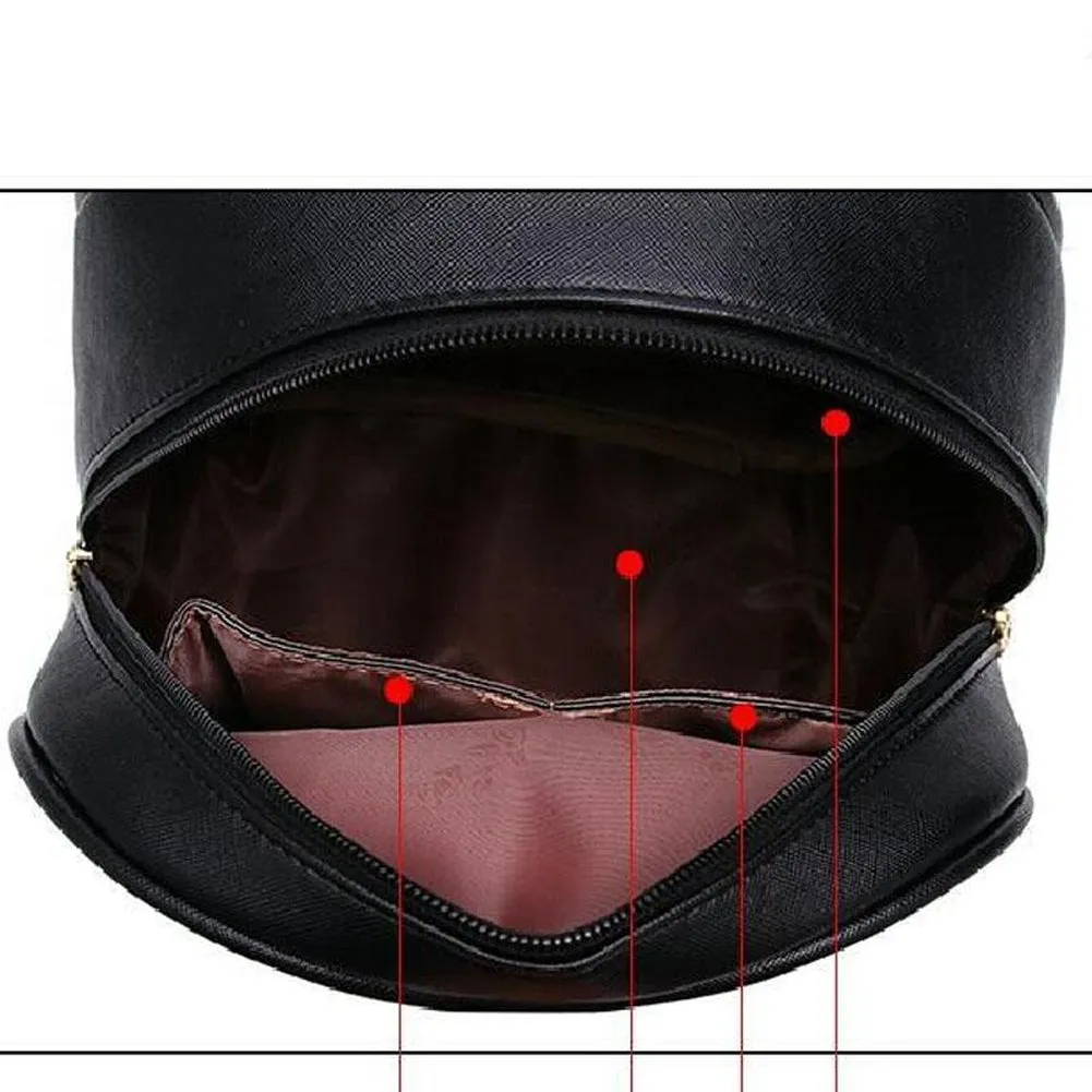 <bold>Youth Fashion Backpack  <br>Vegan-Leather