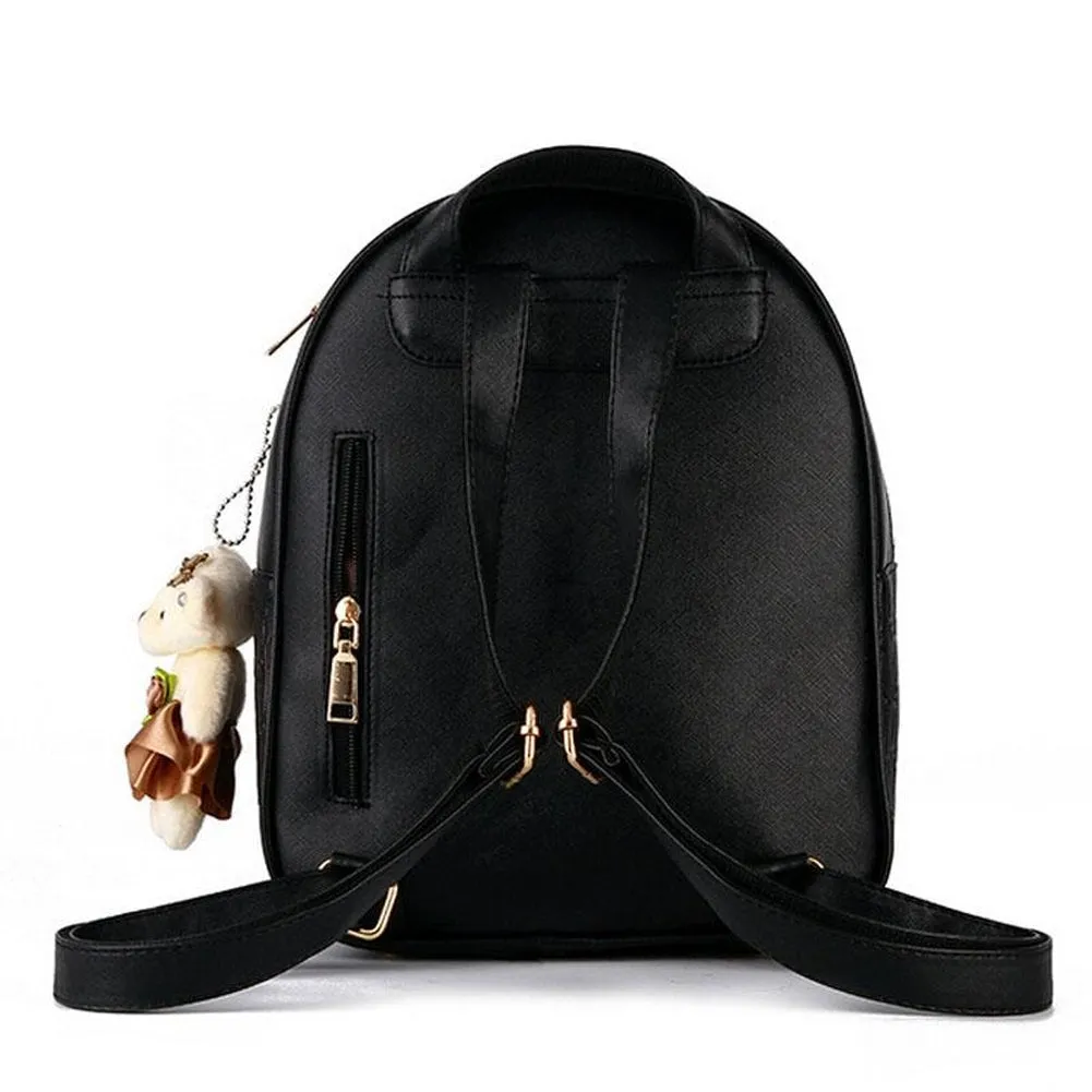 <bold>Youth Fashion Backpack  <br>Vegan-Leather