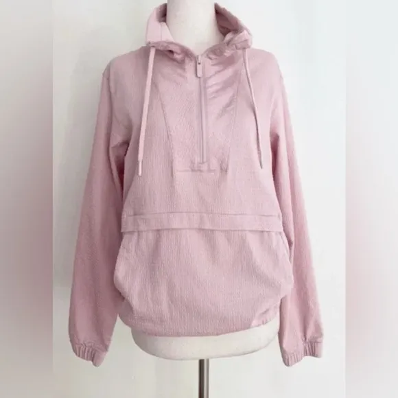 Lululemon Pack Light Pullover windbreaker *PackablePorcelain Pink size 10