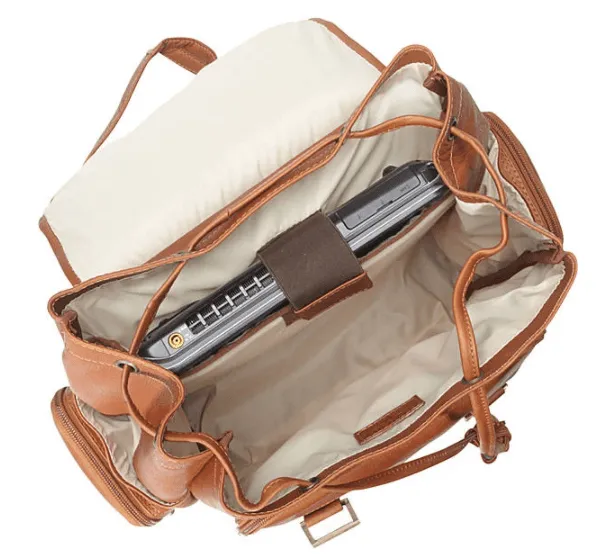 Macy Leather Backpack