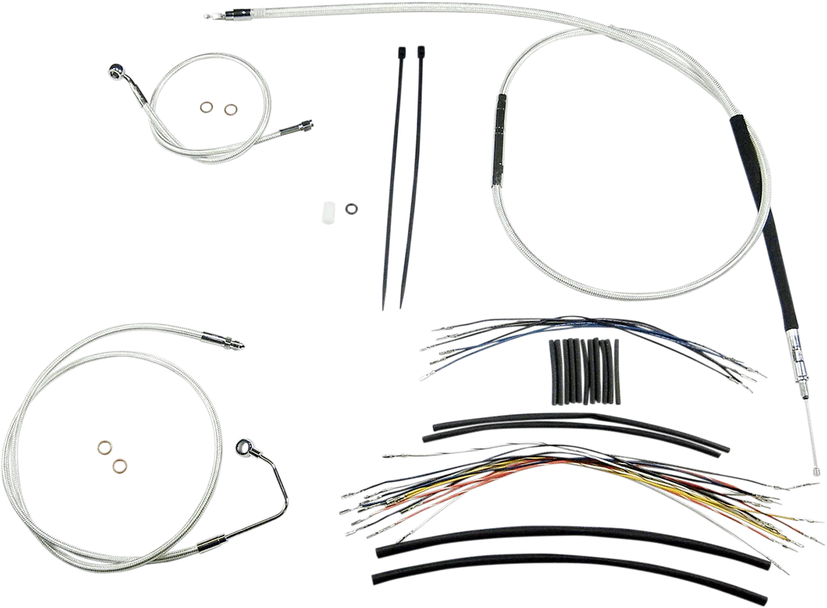 Magnum 387793 Sterling Chromite II Handlebar Installation Kit for 18-20in. Ape