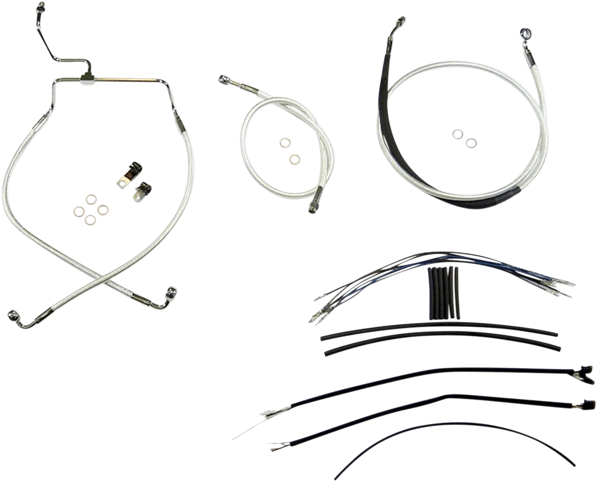 Magnum 387831 Sterling Chromite II Handlebar Installation Kit for 12-14in. Ape