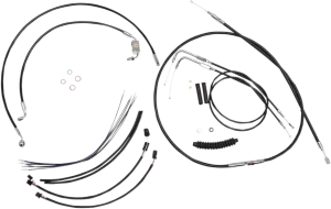 Magnum 489202 Black Vinyl XR Handlebar Installation Kit for 15-17in. Ape