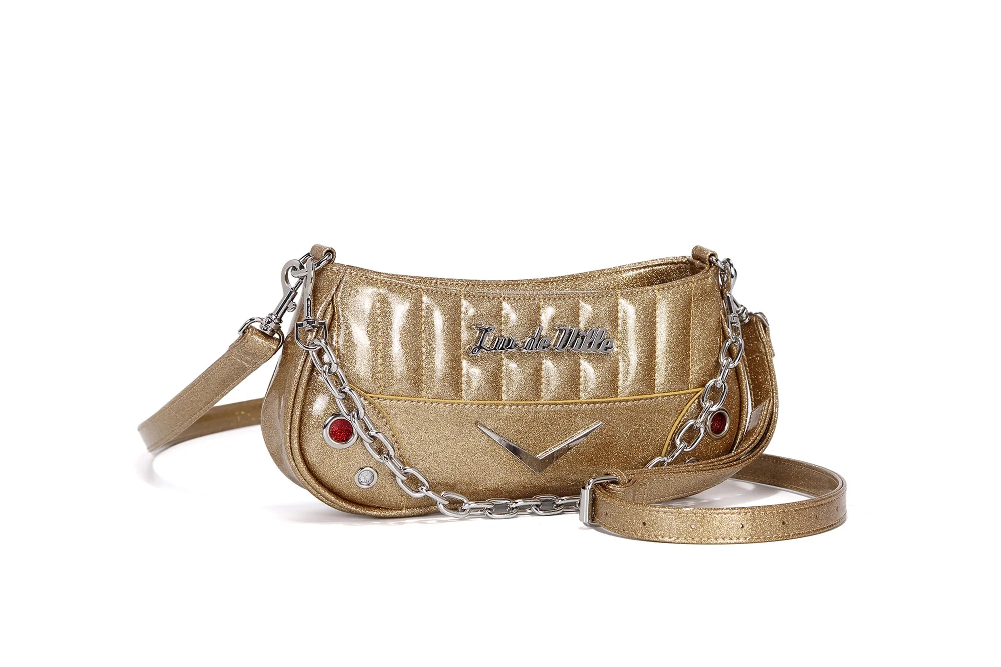 Majestic Gold Sparkle Hotrod Tiny Tote
