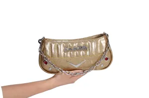 Majestic Gold Sparkle Hotrod Tiny Tote