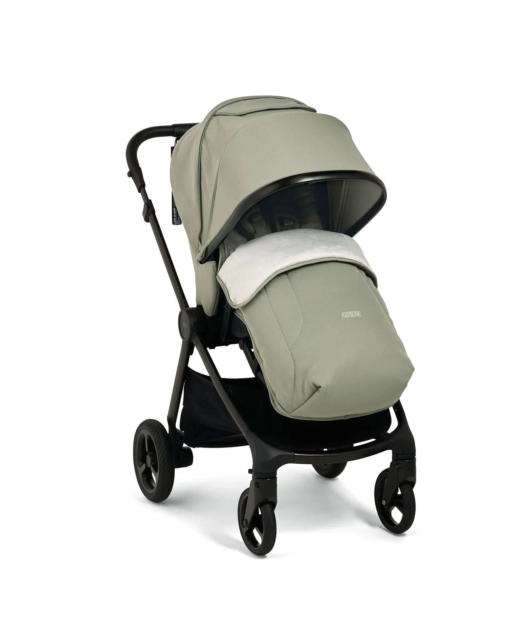 Mamas & Papas Vardo Bundle with Maxi-Cosi Pebble 360 Pro² Car Seat (8 Pieces) - Sage