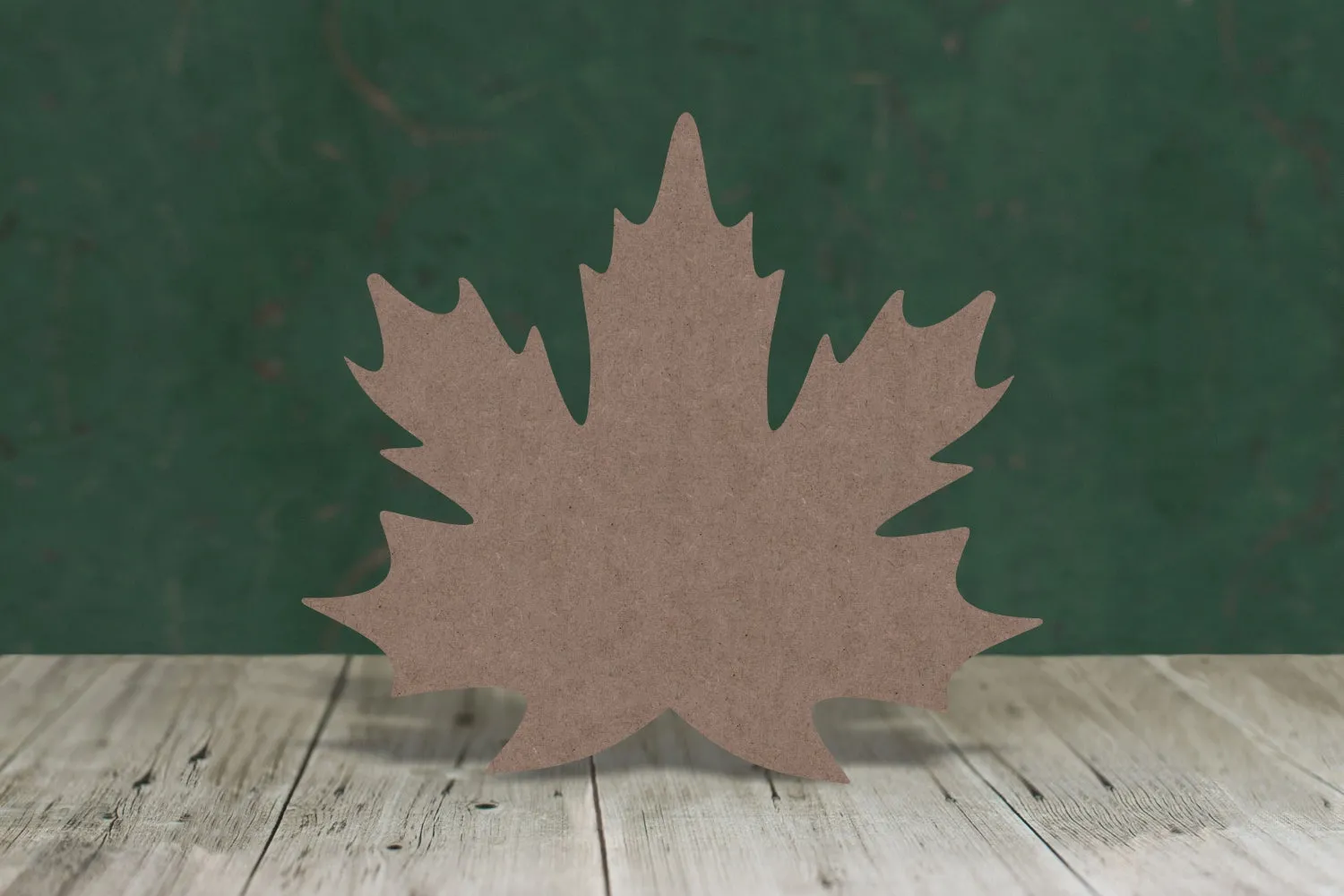 Maple leaf - wooden craft shape - 2mm MDF
