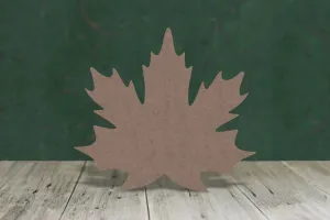 Maple leaf - wooden craft shape - 2mm MDF