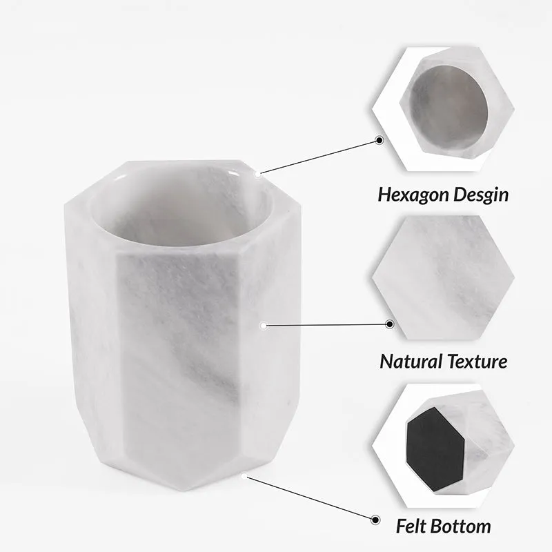 Marble Wine Cooler For Champagne - Wine Bottle Holder & Beverage Cooler