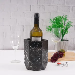 Marble Wine Cooler For Champagne - Wine Bottle Holder & Beverage Cooler