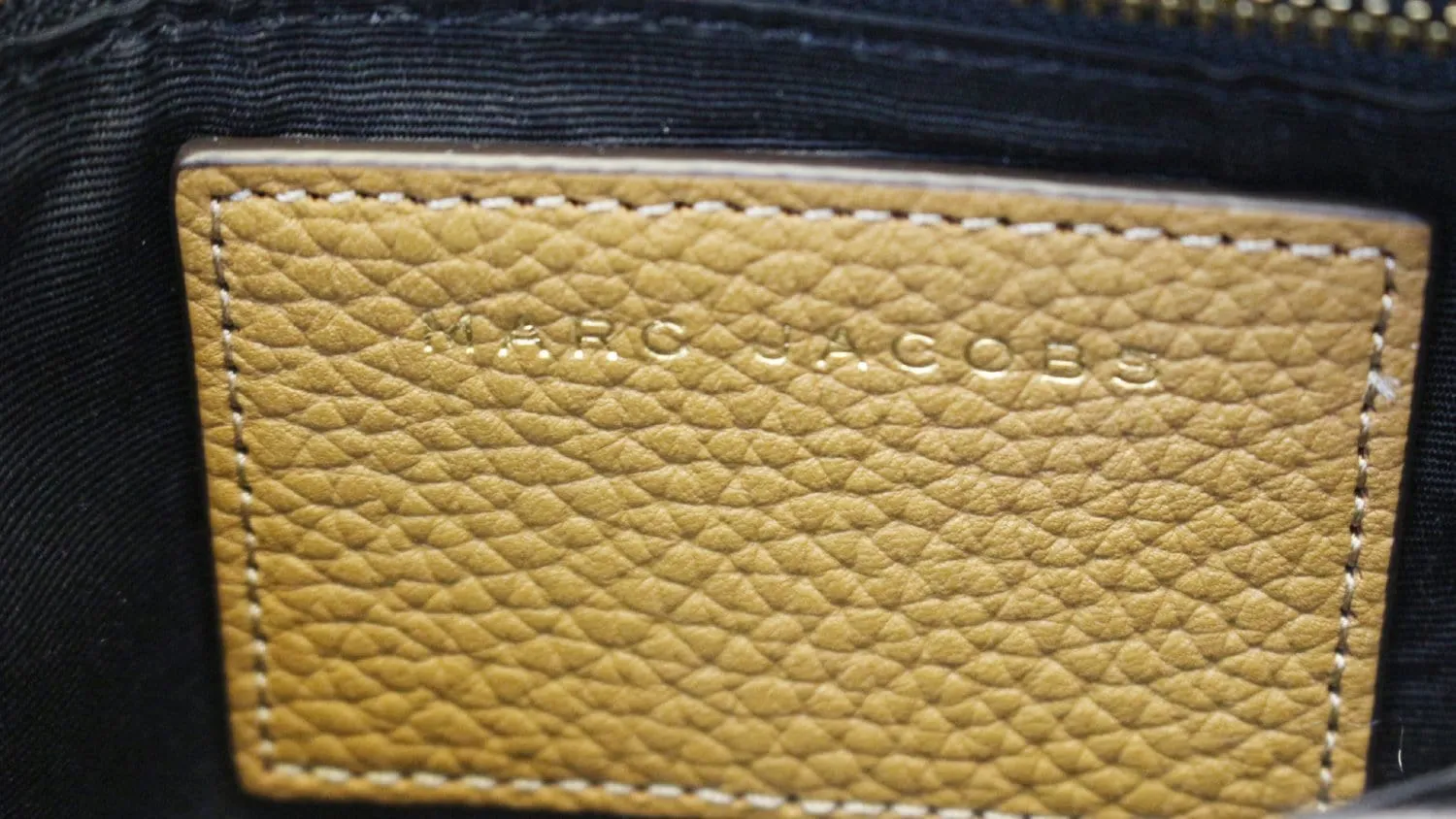 Marc Jacobs Gotham City Maple Tan Crossbody Bag