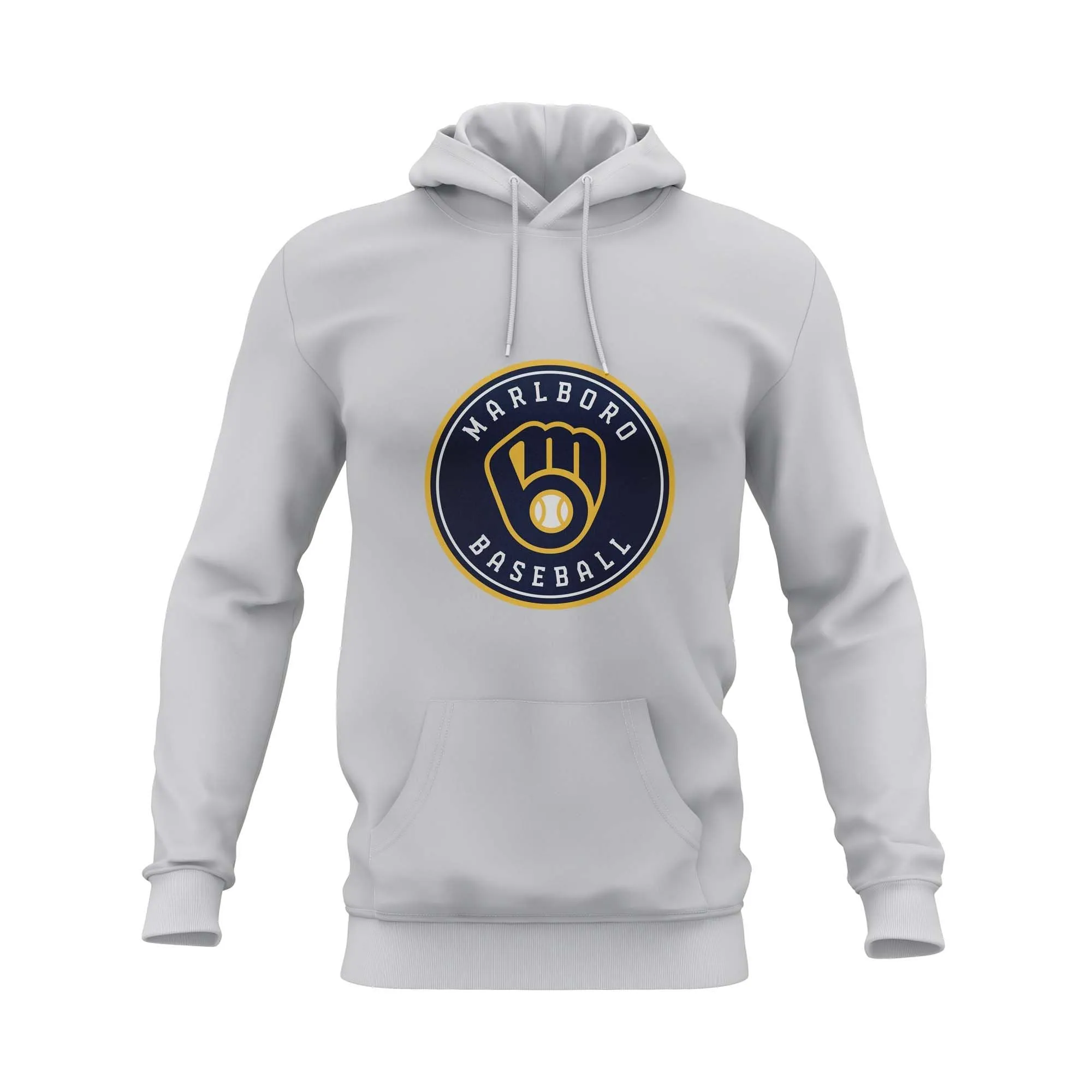 MARLBORO Semi Sublimated Grey Hoodie