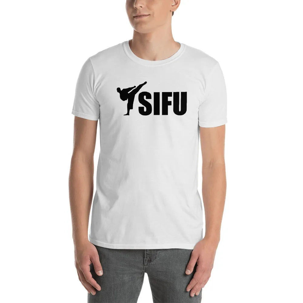 Martial Arts Sifu T Shirt for Men White Sifu T Shirt for Men