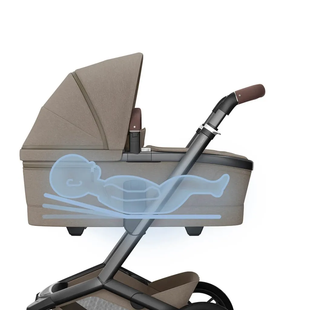 MAXI COSI FAME 10 Piece Premium Travel System with FamilyFix 360 Pro2  - Twilic Truffle (Black Wheel)