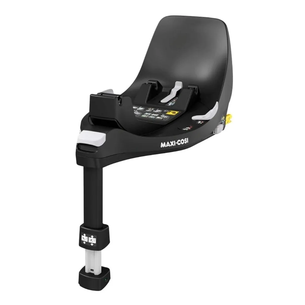 MAXI COSI FAME 10 Piece Premium Travel System with FamilyFix 360 Pro2  - Twilic Truffle (Black Wheel)