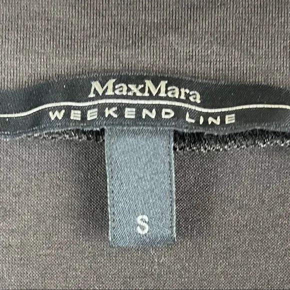 MaxMara Weekend Brown Drop-waist Short Sleeve Dress Size Small