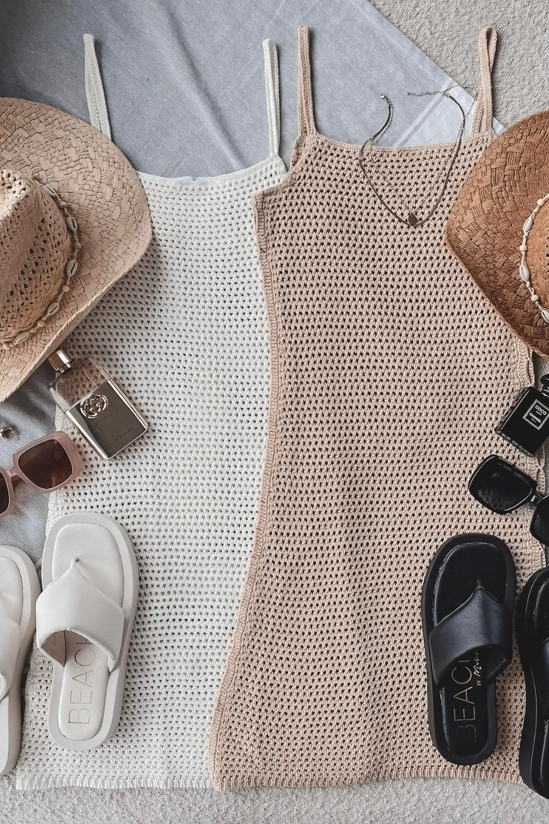 Meant To Be In The Sand Knit Mini Dress