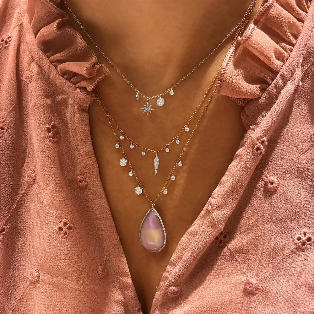 Meira T Diamond Dagger Necklace