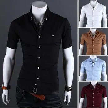 Men's Short Sleeve Designer Shirt