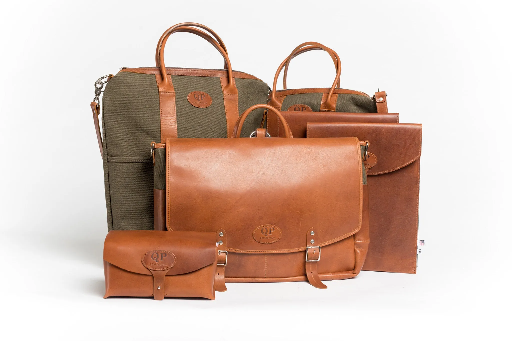 Men's Toiletry Case - Dopp Kit, Walnut - Monogram