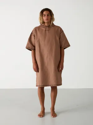 Men's Travel Poncho Towel | Choc