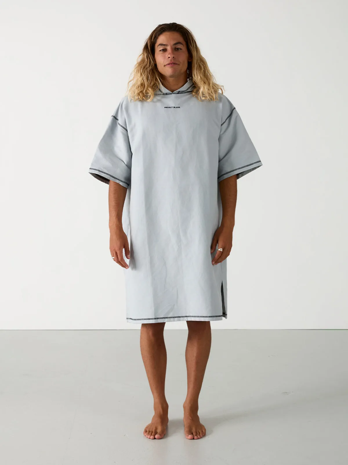 Men's Travel Poncho Towel | Slate