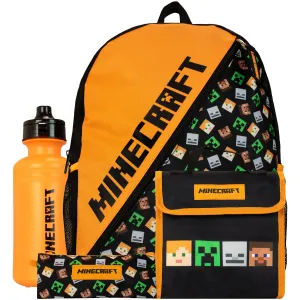 Minecraft 4-Piece Backpack Set