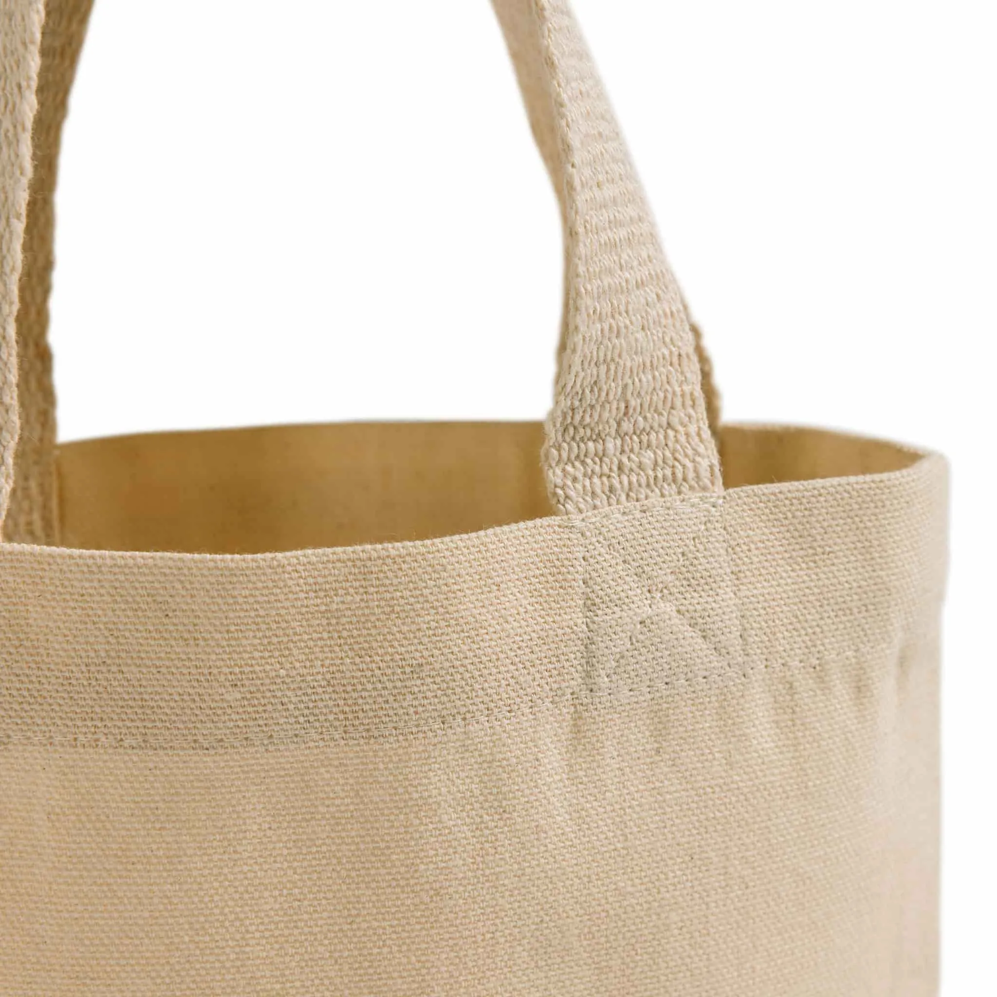 Mini 8" Canvas Tote